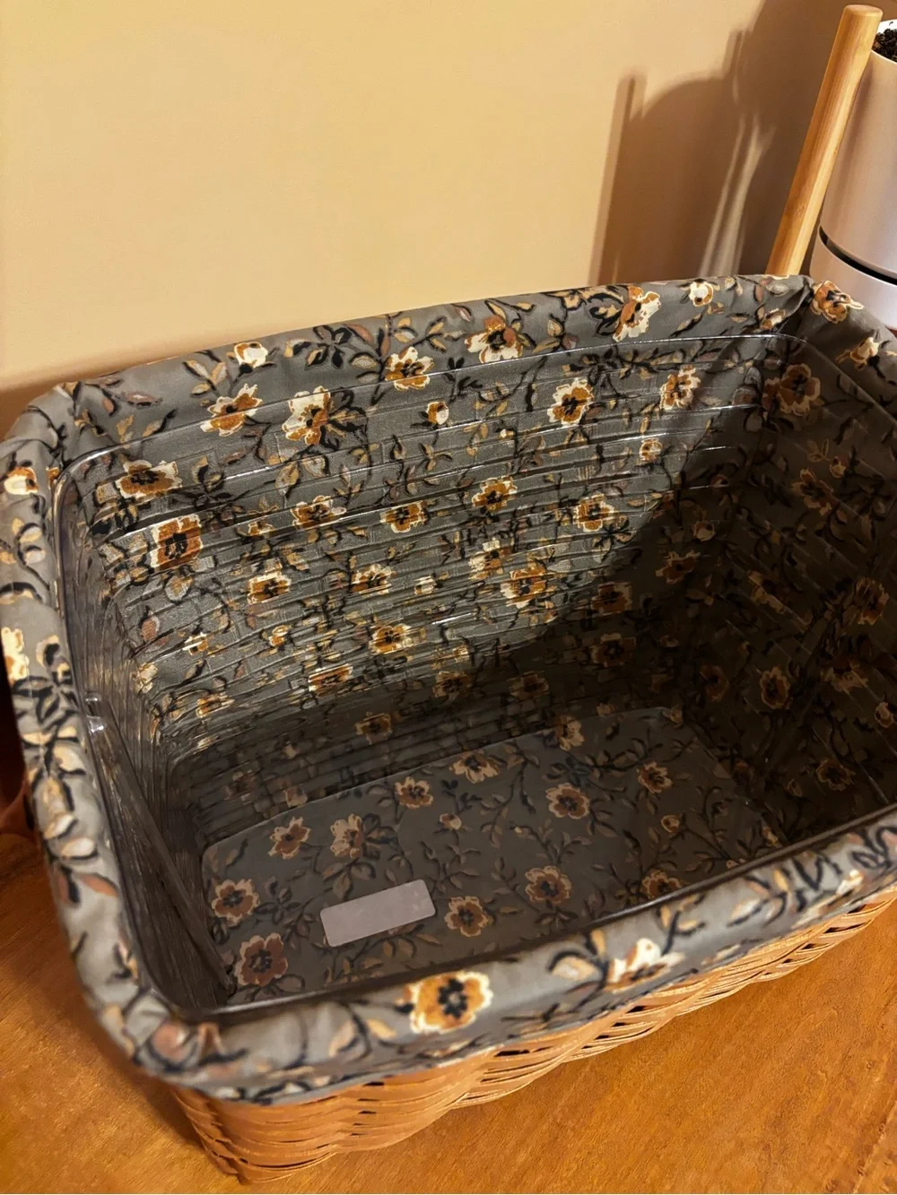 Longaberger Newspaper Basket Set